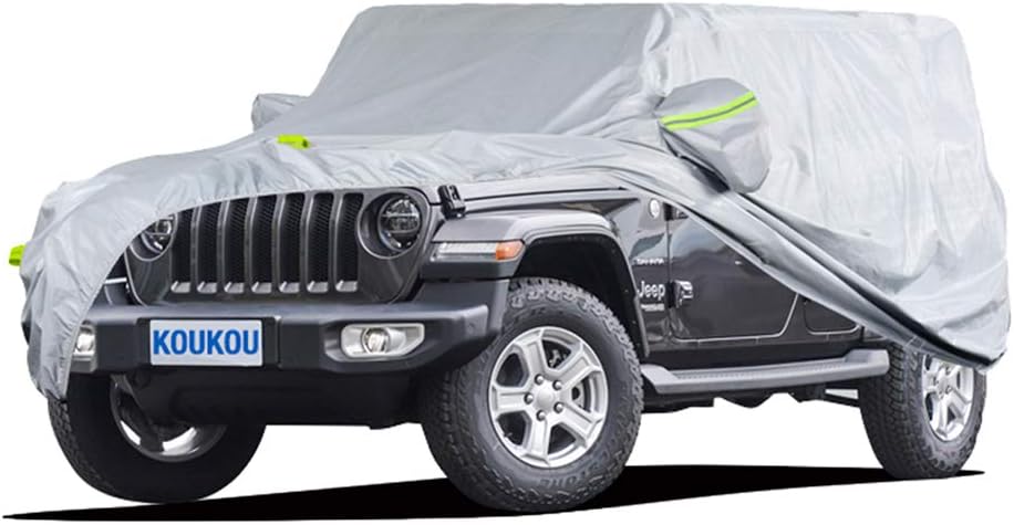 6 Layers Waterproof Car Cover 193 X72 X59 inches H48063