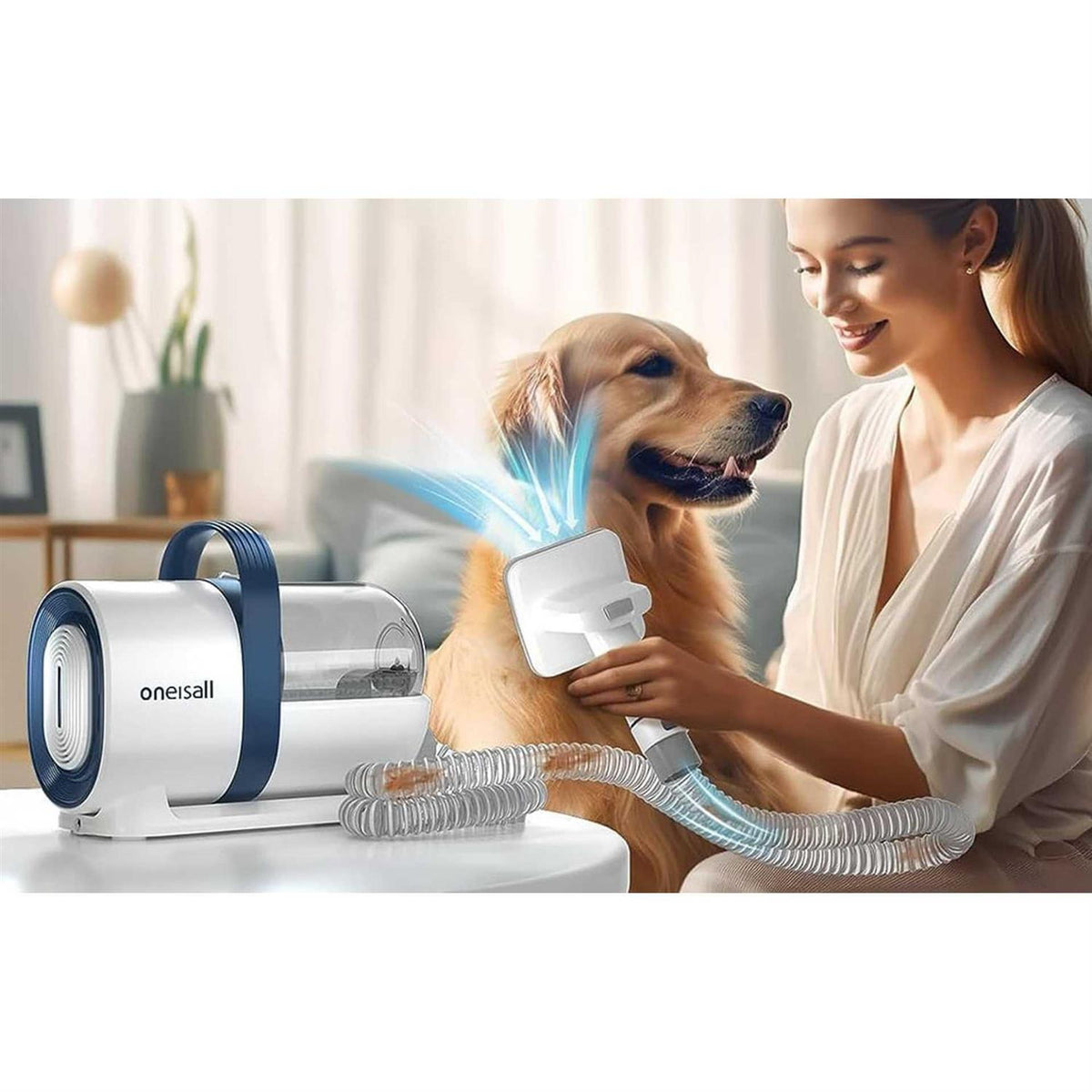Dog Grooming Vacuum with Pet Clipper Nail Grinder K201913