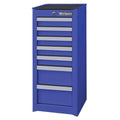 Blue 7 Drawer Side Cabinet R190018