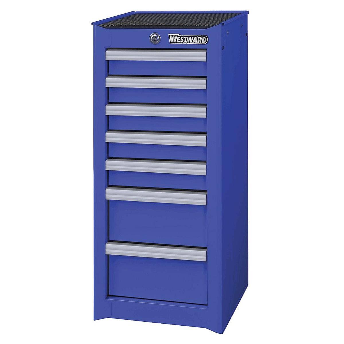 Blue 7 Drawer Side Cabinet R190018