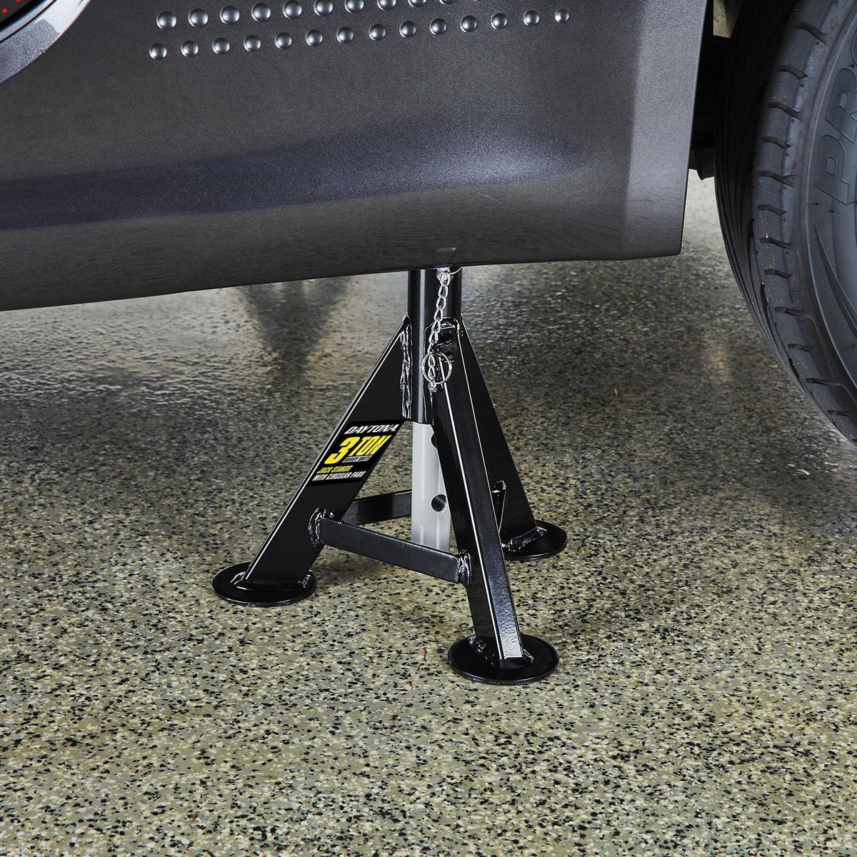 3 Ton Jack Stands with Circular Pads W691