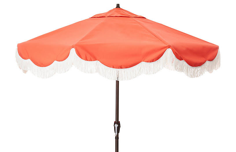 Outdoor Fringe Patio Umbrella X295