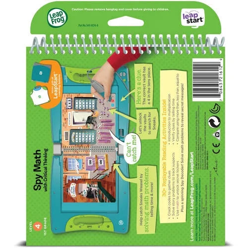 1st Grade Activity Book: Spy Math and Critical Thinking P494