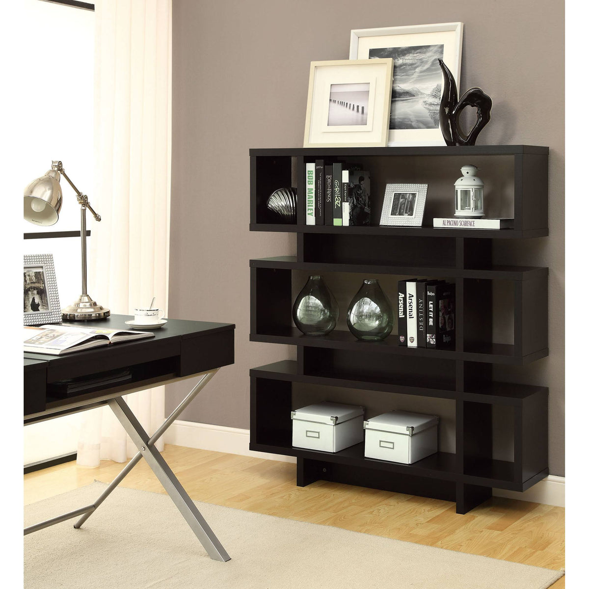 Cappuccino Bookcase M16569