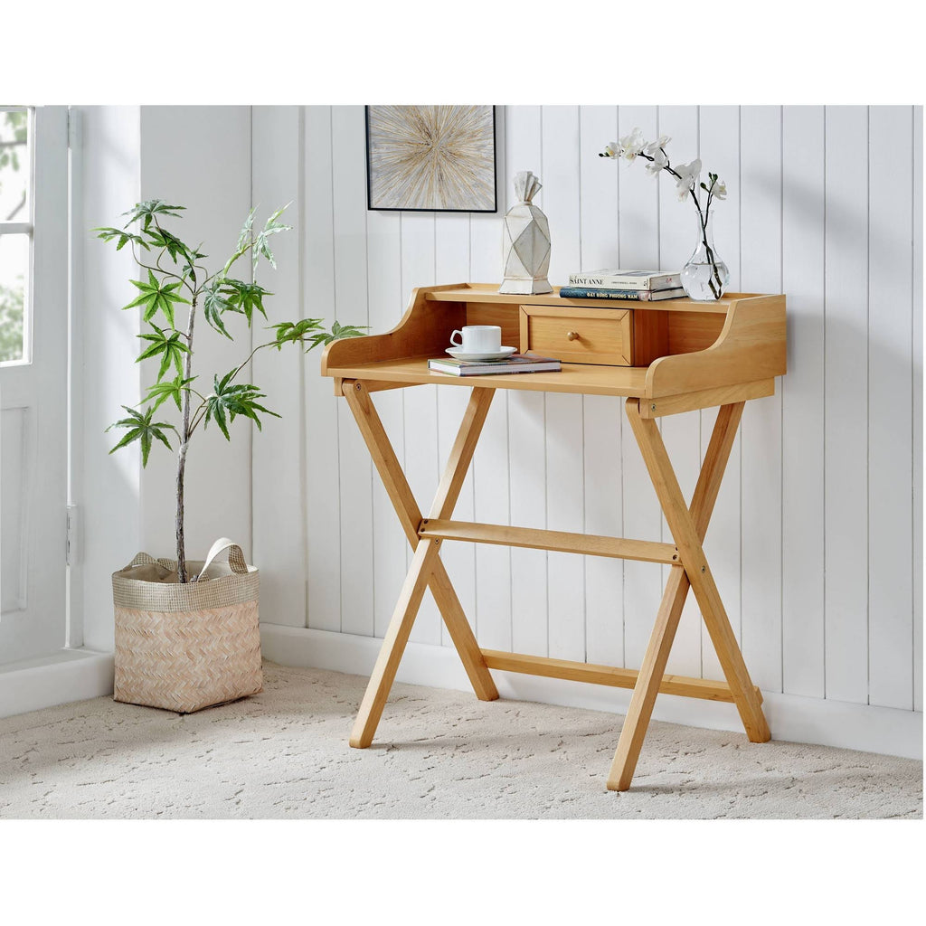 Folding Desk Natural W69813