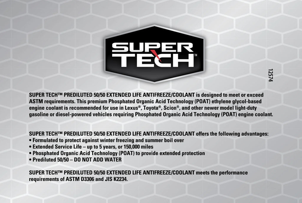 Red Antifreeze Prediluted 50/50 P1497