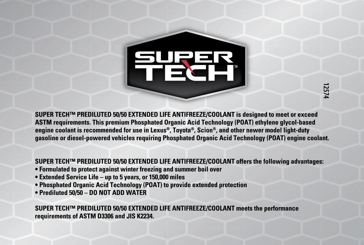 Red Antifreeze Prediluted 50/50 P1497