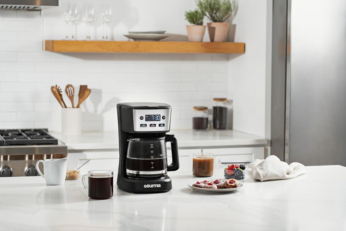12-Cup Digital Programmable Drip Coffee Machine K626
