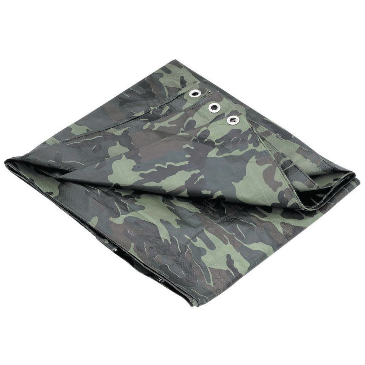 Camouflage Weather-Resistant Tarp B924