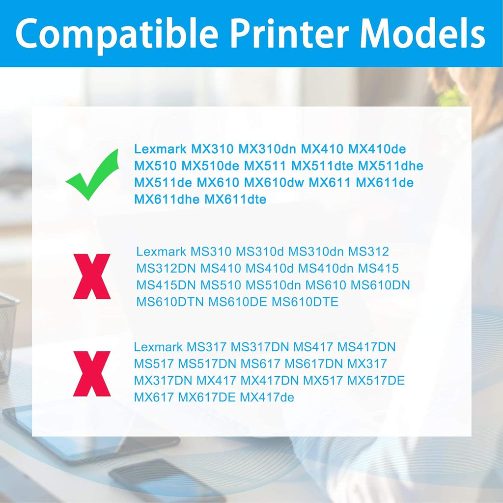 Compatible Toner Cartridge Replacement 2-Pack Black H36302