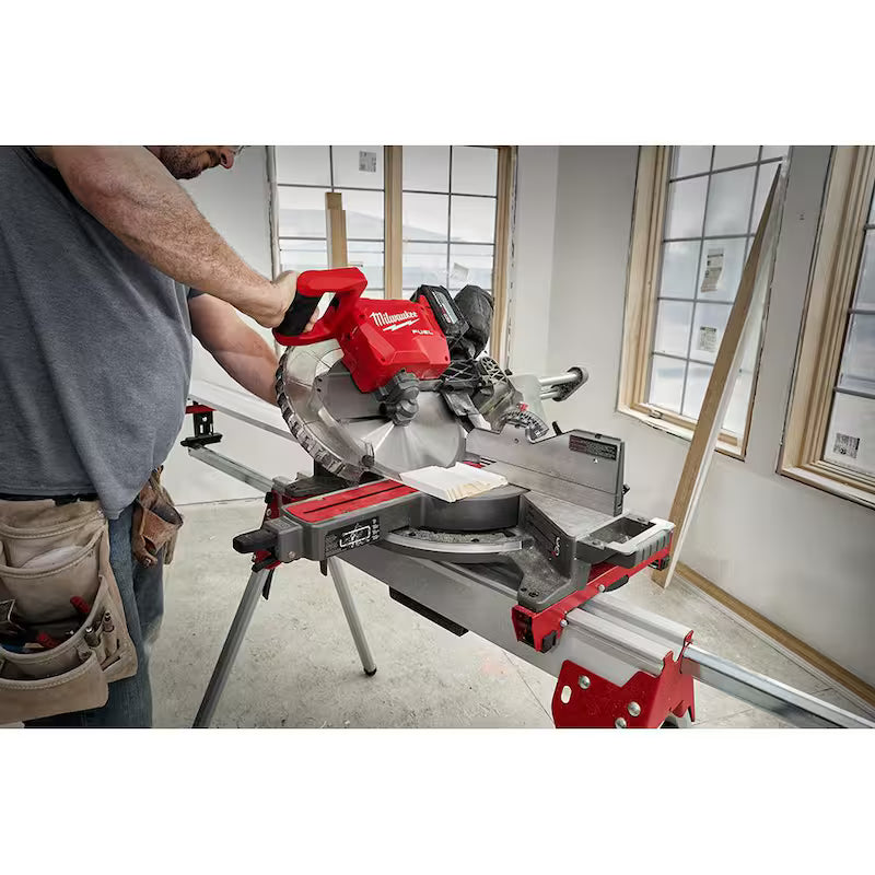 18V Lithium-Ion Brushless Cordless 12 in. Dual Bevel Sliding Compound Miter Saw Kit U61720