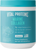 Marine Collagen Peptides Powder Supplement 14.5oz J3394