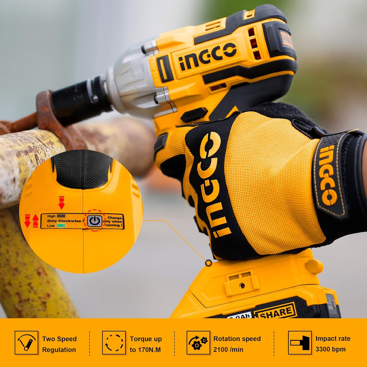 20V Brushless Cordless Impact Driver Set K299