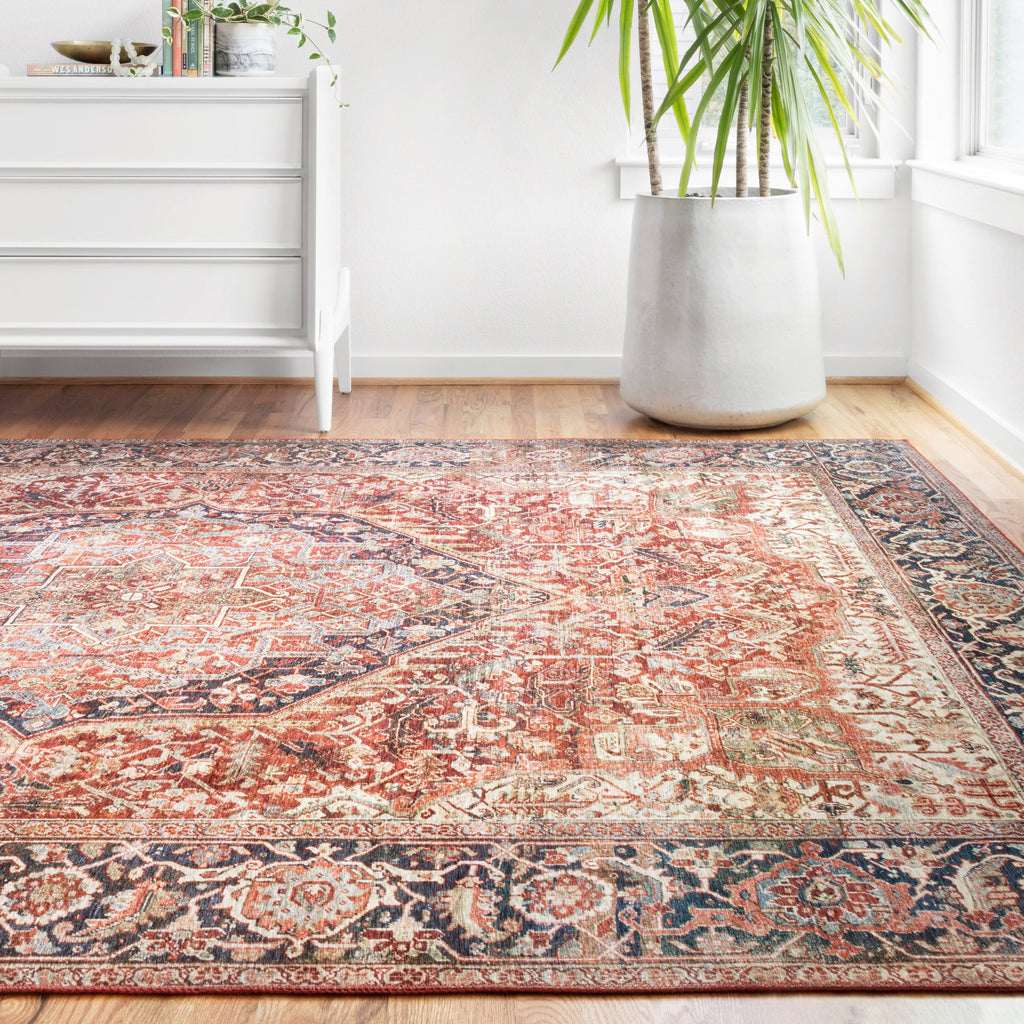Vintage Border Printed Traditional V81987