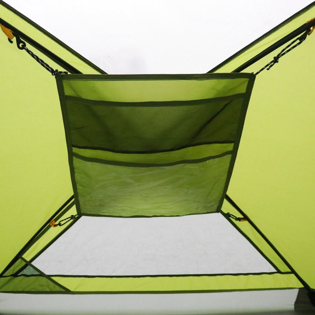 2-Person Pop up Instant Hub Tent, Green, 7.5 lbs I754