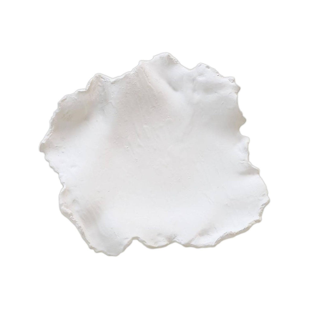 White Curled Wall Decor Y9022