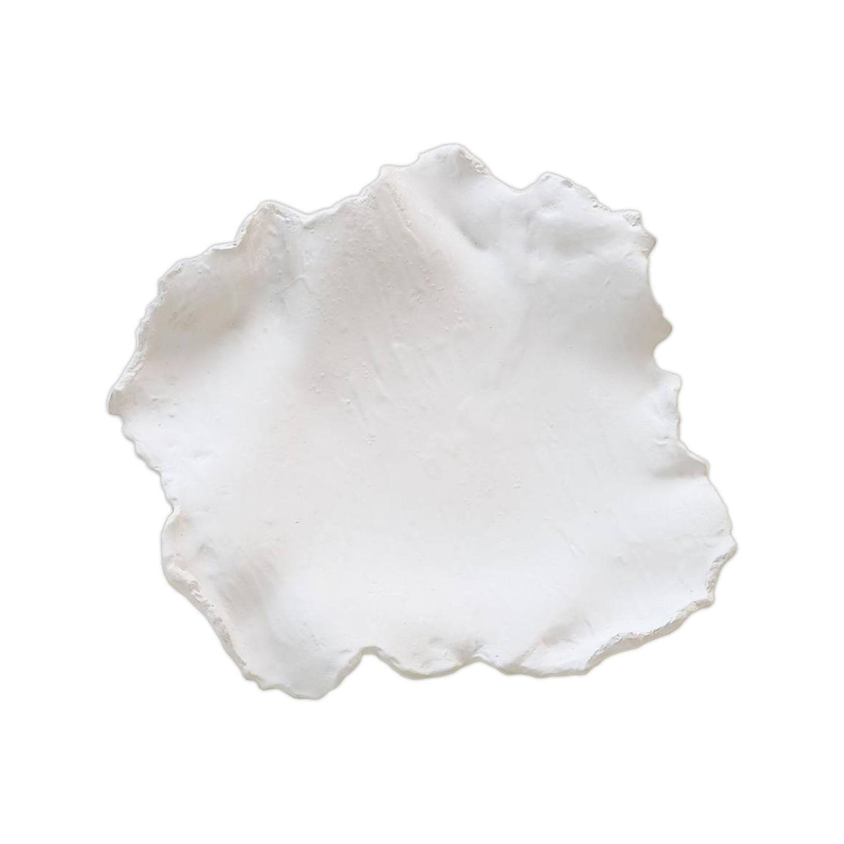 White Curled Wall Decor Y9022