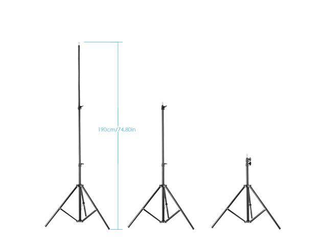 4 Packs Dimmable Bi-Color 480 LED Video Light and Stand Lighting Kit J7305