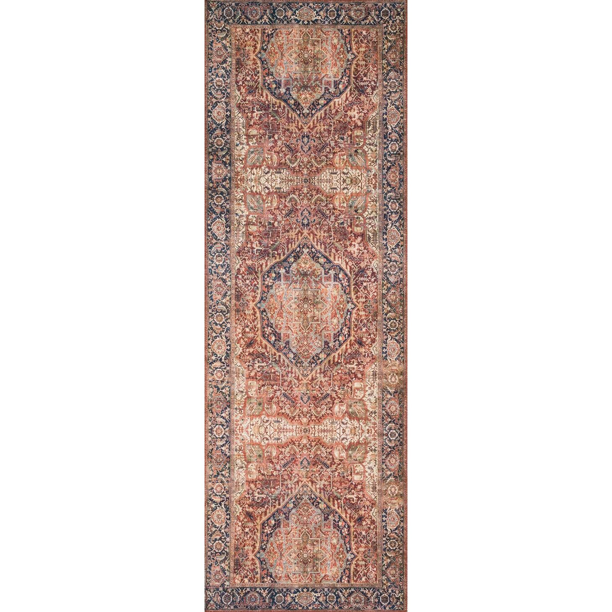 Vintage Border Printed Traditional V81987