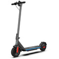 Electric Scooter 350W Motor 9 In Tires 20 mph 20 Miles 265 Lbs Silver C12096