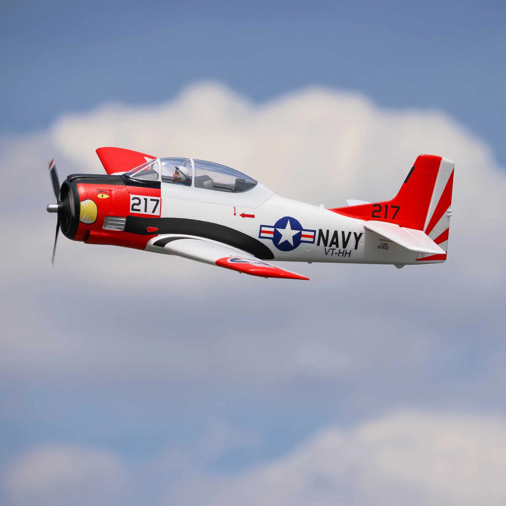 T-28 Trojan 1.2m BNF Basic RC Airplane P8906