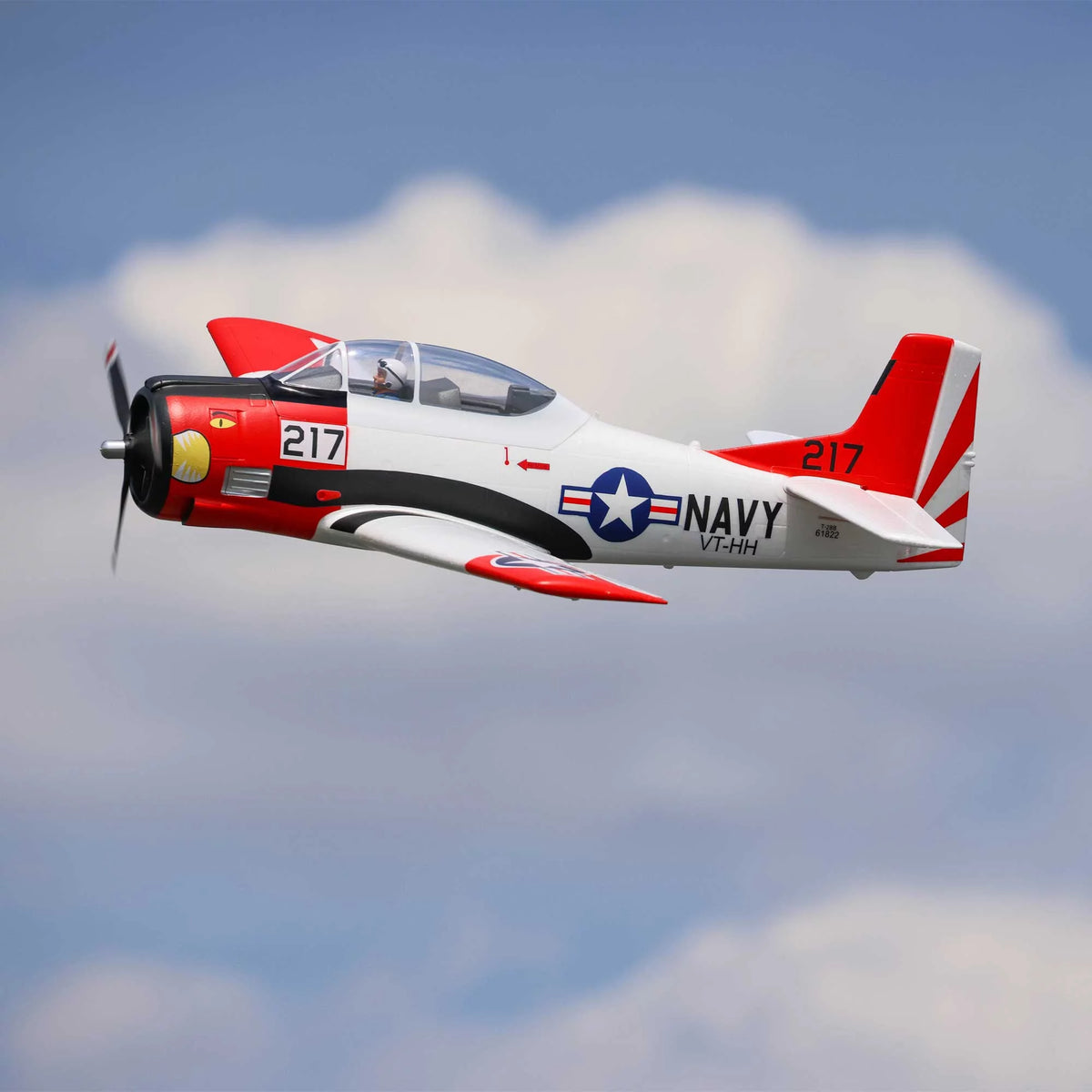 T-28 Trojan 1.2m BNF Basic RC Airplane P8906