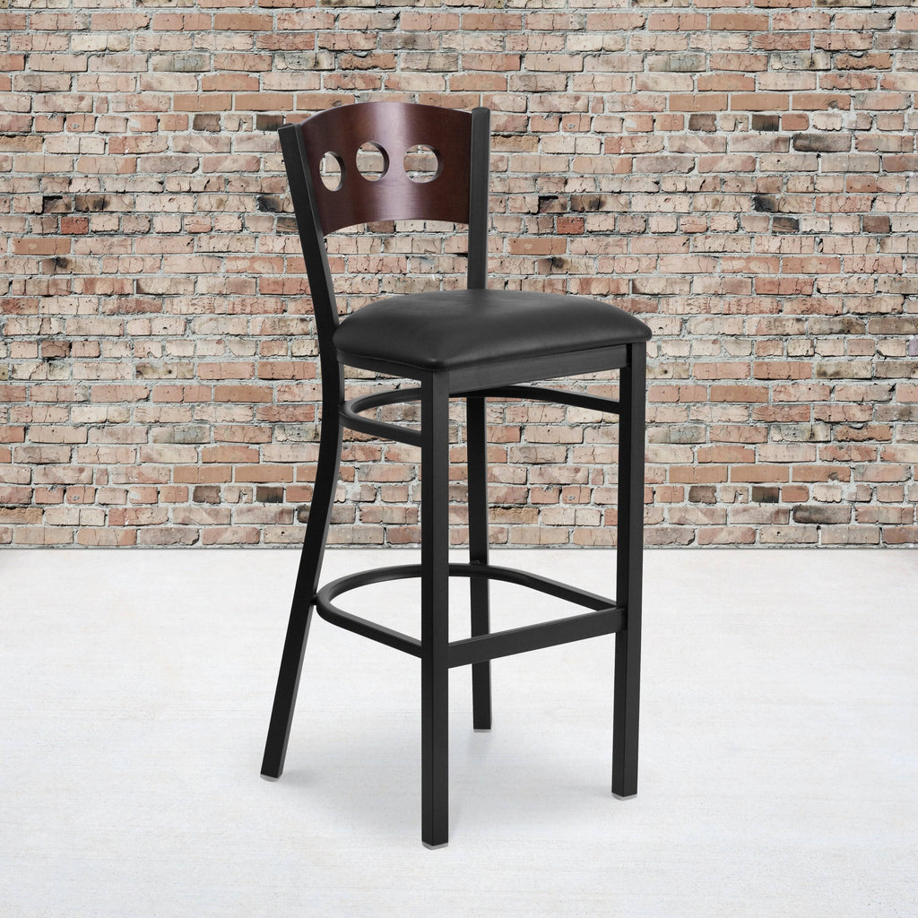 2 Pk. Metal Barstool H401