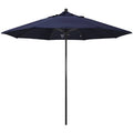 Navy Fiberglass Market Umbrella Q54880