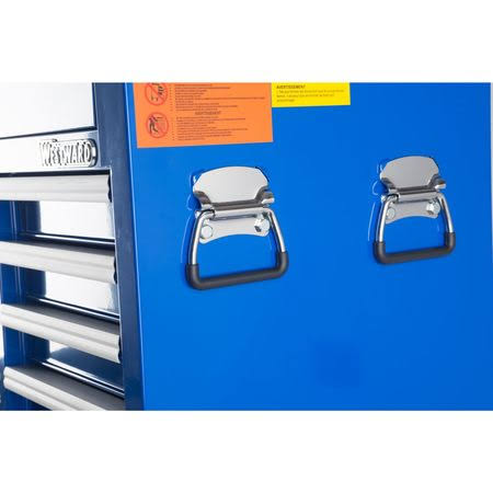 Blue 7 Drawer Side Cabinet R190018