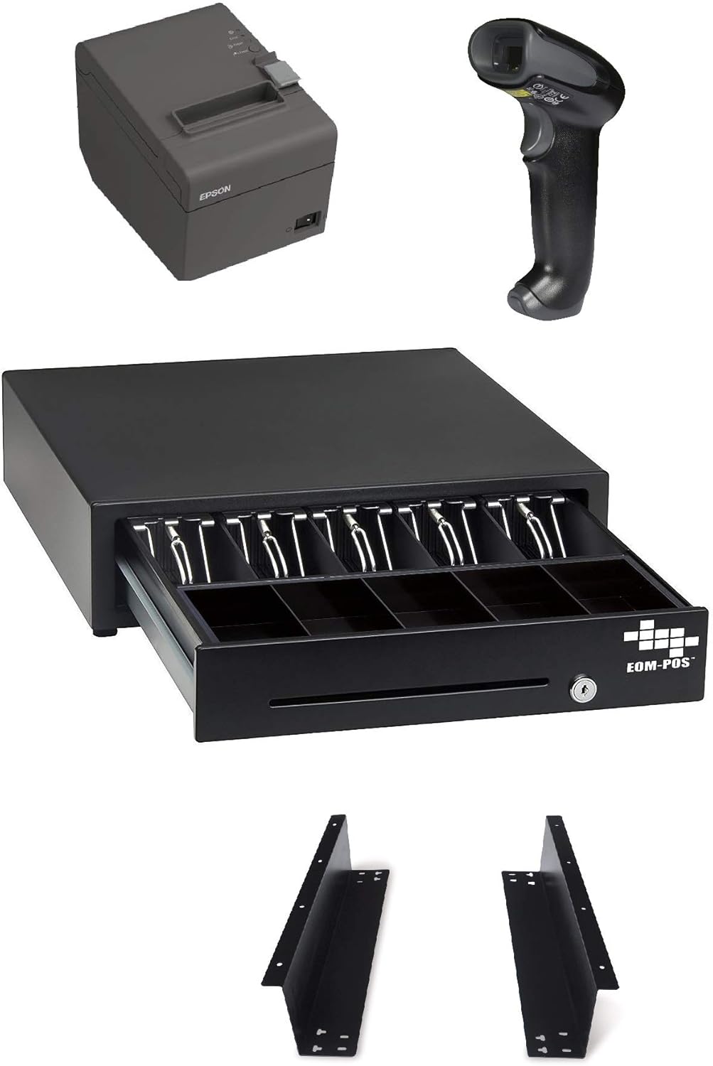 Cash Drawer, Thermal Receipt Printer, Barcode Scanner X88466