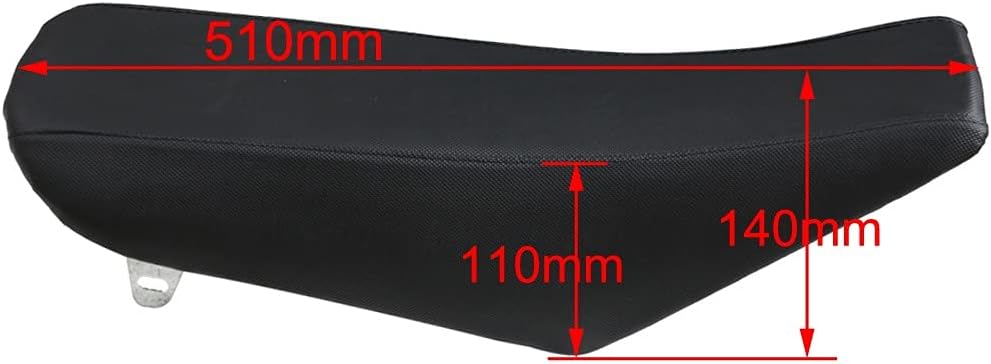 Black Tall Seat for Yamaha TTR110 Dirt Bike Y1391