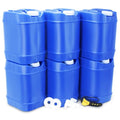20 Gallon 5 Gallon Each Water Storage Tanks with Lids Spigot Stackable O54518