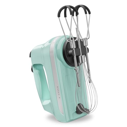 Stainless Steel 6 Speed Hand Food Mixer O3125