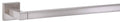 24x22 (610mm) Satin Nickel Towel Bar W912