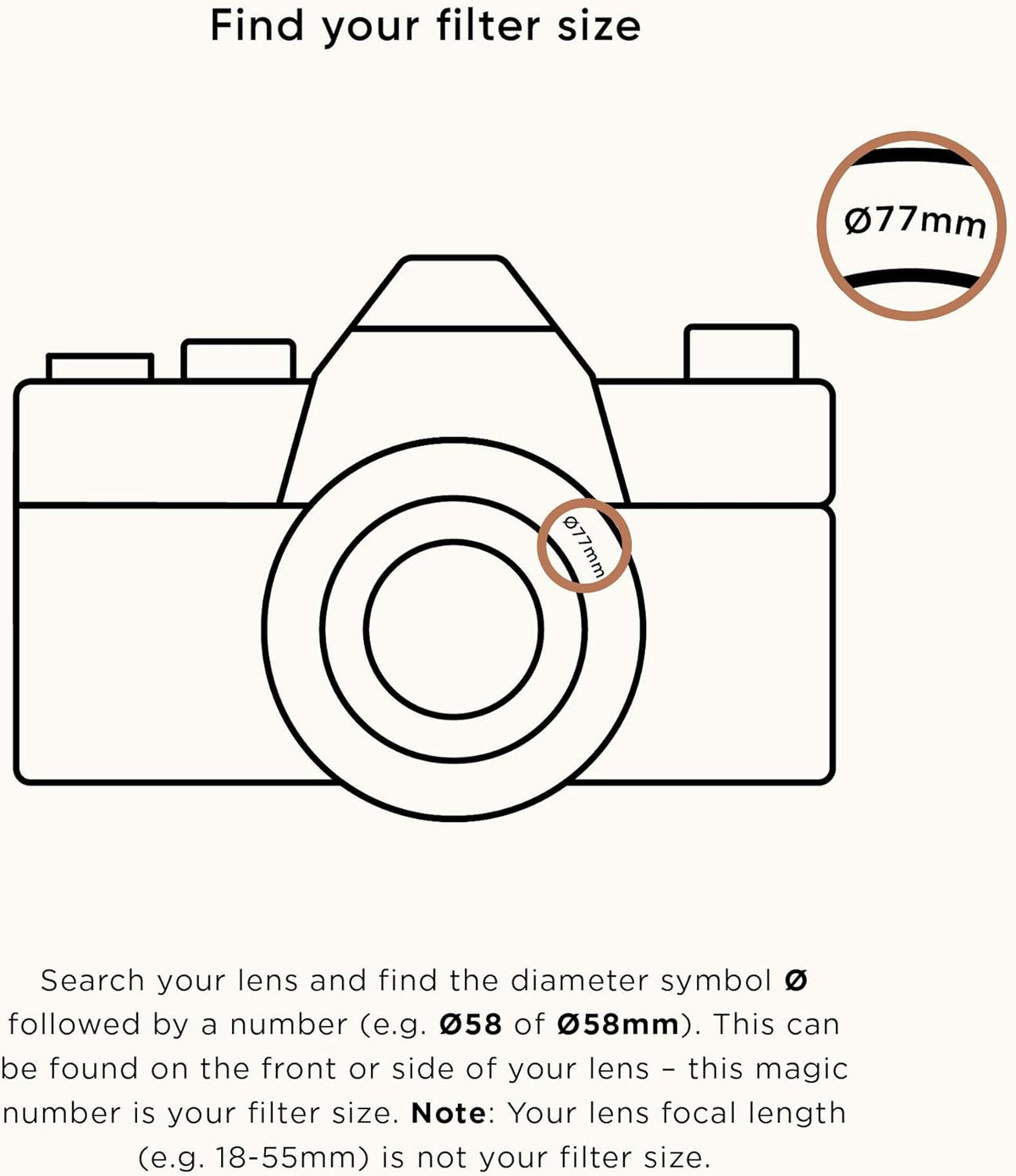 Pack of 2 55mm Variable ND Lens Filter V326