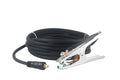 200 Amp Welding Ground Clamp Lead Assembly with Dinse Connector and #2 AWG Cable (75 Feet) V299