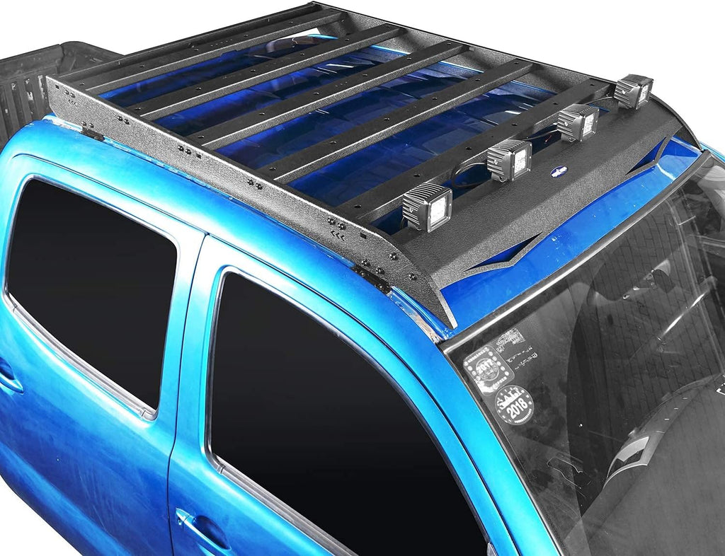 Steel Roof Rack Cargo Carrier for Toyota Tacoma Double Cab Truck C598726
