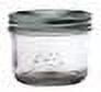 Wide Mouth Half-Pint 8 oz. Mason Jars with Lids and Bands, 12 Count A297