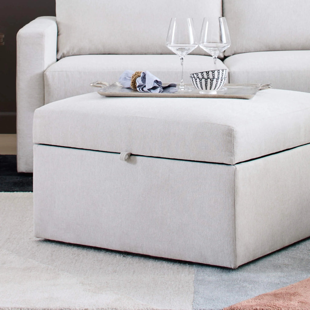 Frost Ottoman with Storage F918574
