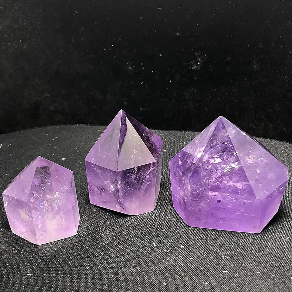 Purple Quartz Crystal Stone F39018