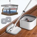 Spin Mop and Bucket Set with Separate Dirty Water System A6745