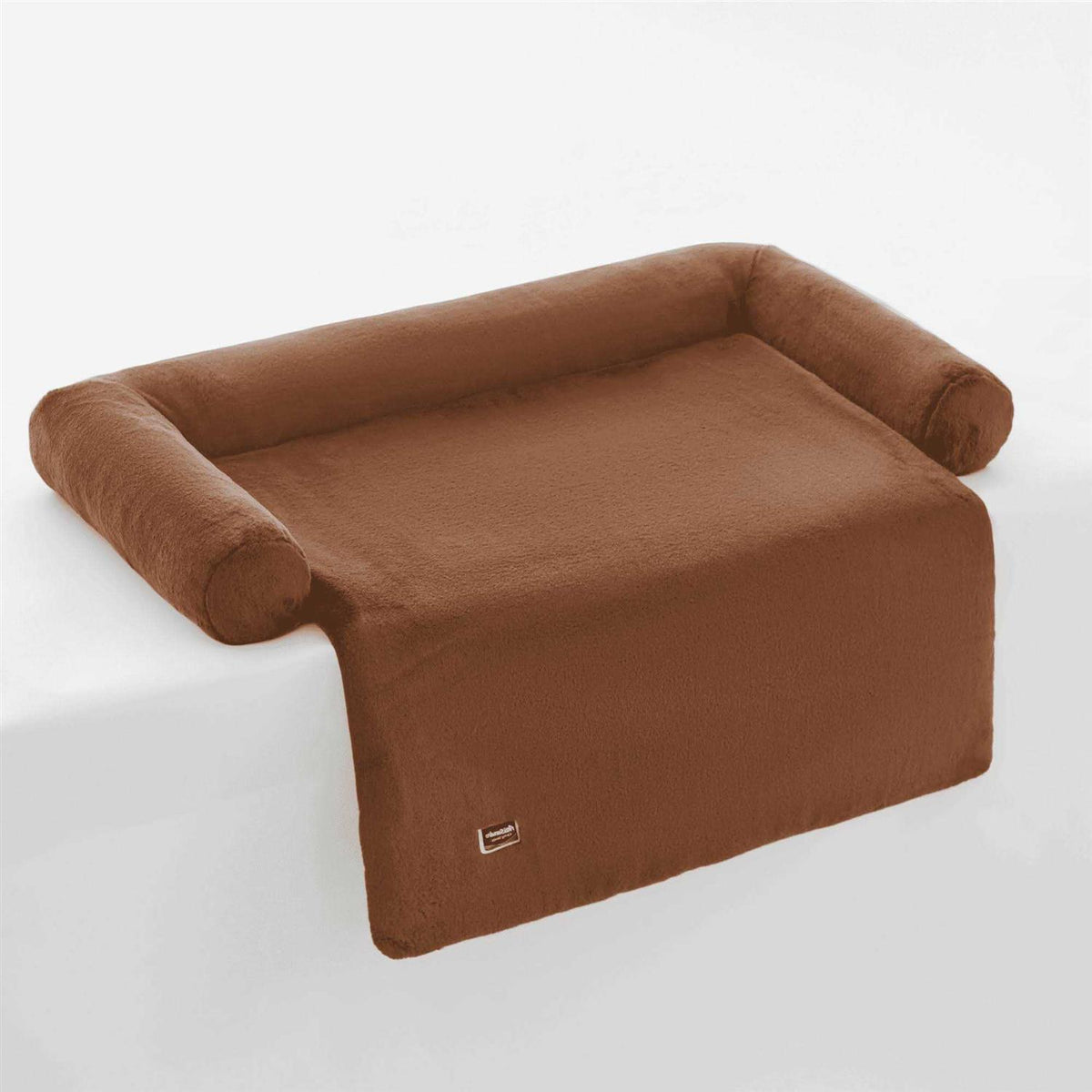 Calming Dog Sofa Cover Bed Faux Fur Pet Couch Protector Y90430