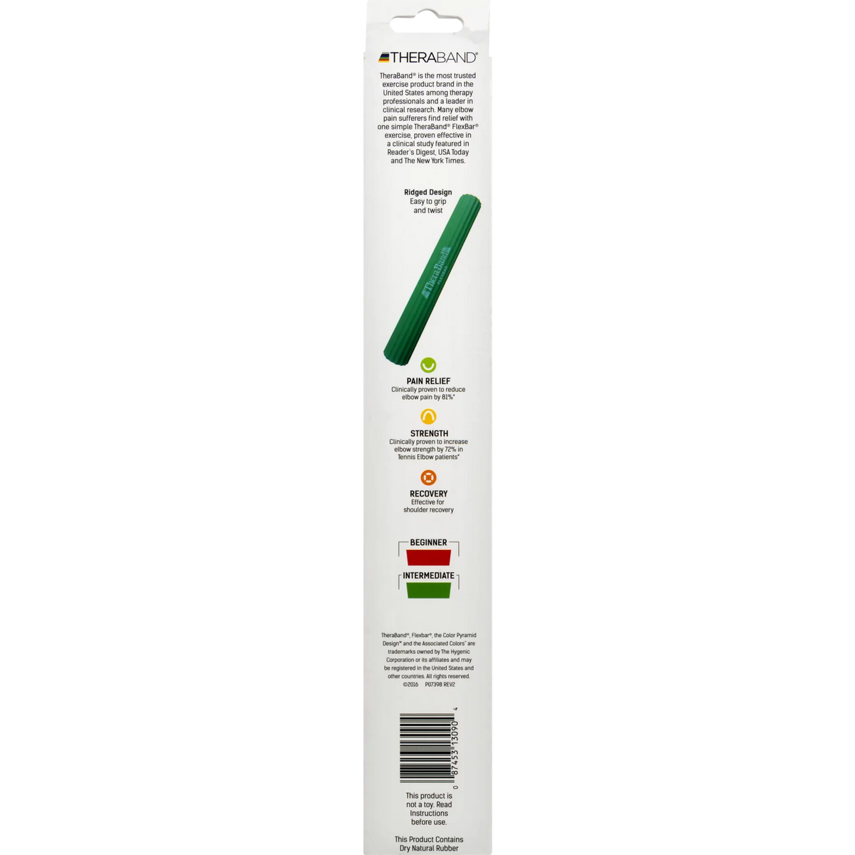 Resistance Bar, Green, Medium H874