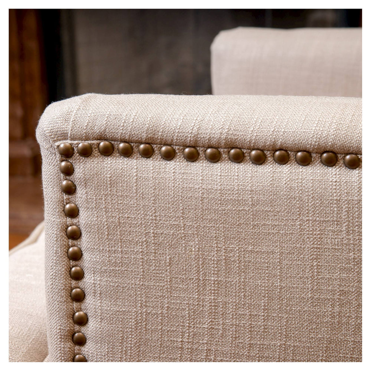 Beige Club Chair M2103