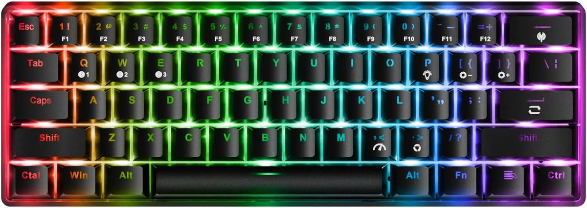 61 Keys RGB Wired Mechanical Gaming Keyboard Z774