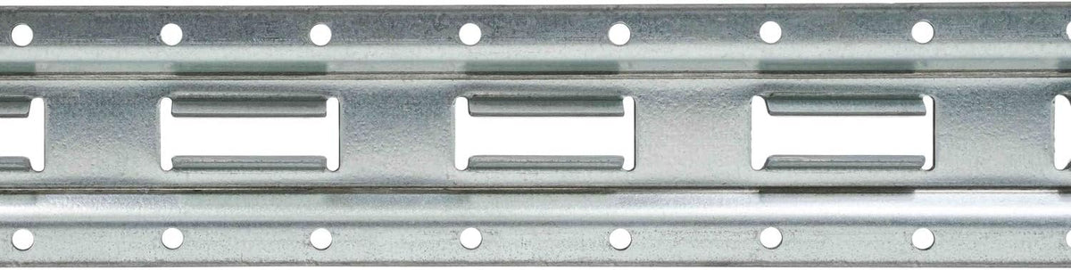 8 Pack 5' Vertical E-Track Galvanized Steel Tie-Down Rail D131