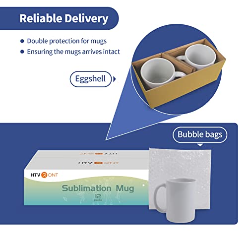 11 oz 12 Pack Sublimation Mugs N2343
