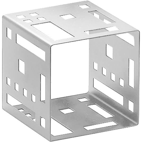 9x22 Stainless Steel Squared Cube Riser R526102