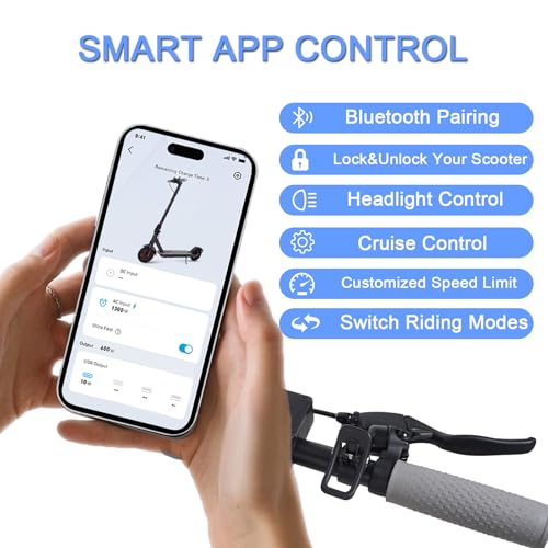 350W Electric Scooter with 8.5" Solid Tires L4092
