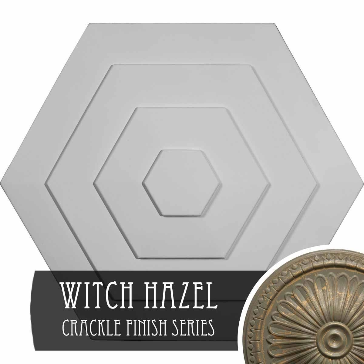 Hand-Painted Woodruff Ceiling Medallion O43229